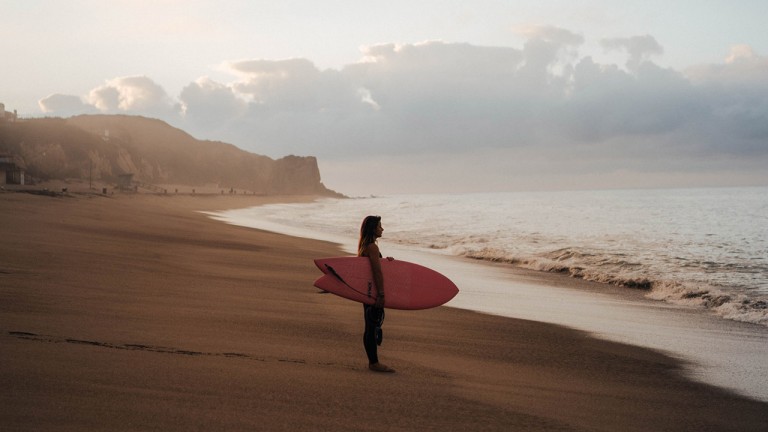 Surfeuse Malibu Beach