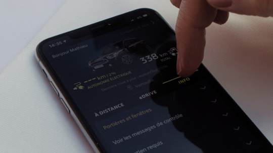 L'appli MINI Connected