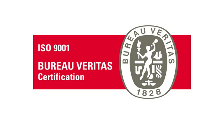 Certification ISO 9001 Bureau Veritas