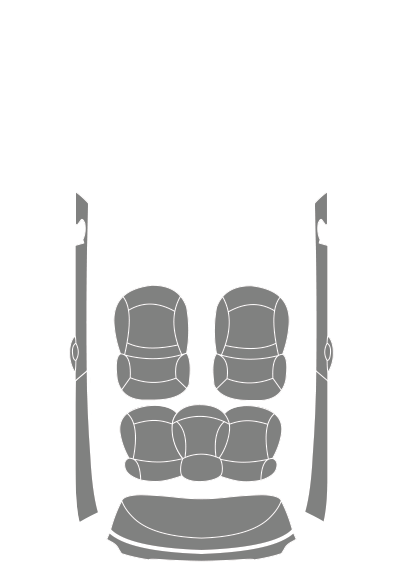 MINI Countryman top-down layout profile