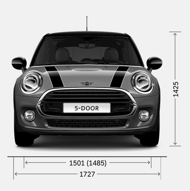 MINI 5 PORTES – VUE DE FACE