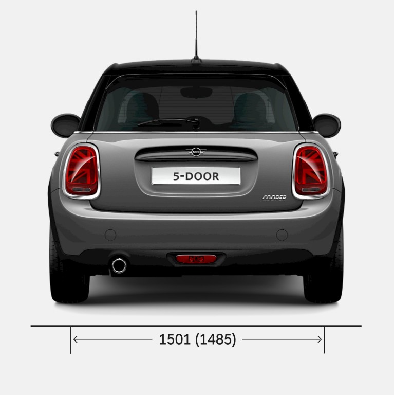 MINI 5 PORTES – VUE ARRIÈRE