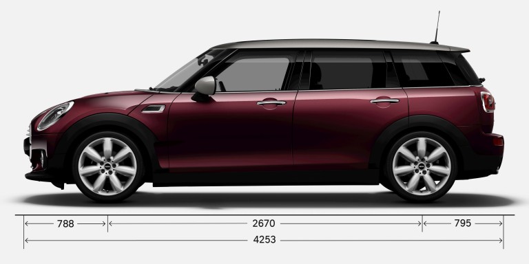 MINI CLUBMAN – VUE LATÉRALE